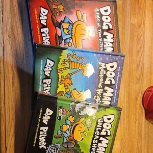Dog Man Book Set by Dav Pilkey